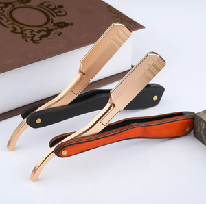 Rasoir en bambou avec logo personnalisé avec logo gravé Rasoir de sûreté avec manche en bois de bambou Rasoir de sûreté à double tranchant - Product Image 5