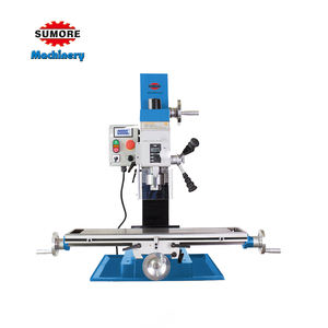 Machine <span class=keywords><strong>à</strong></span> fraiser et <span class=keywords><strong>à</strong></span> percer <span class=keywords><strong>à</strong></span> tête pivotante SP2217-III / Machine <span class=keywords><strong>à</strong></span> percer et <span class=keywords><strong>à</strong></span> fraiser de table / Fraiseuses manuelles <span class=keywords><strong>à</strong></span> vitesse variable avec table <span class=keywords><strong>à</strong></span> glissière transversale - Product Image 1