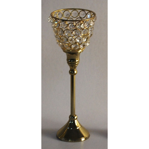 Soporte de vela de cristal negro de forma redonda más nuevo, gran calidad, Ideal para boda, Hotel, restaurante, decoración interior - Product Image 2