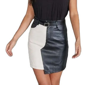 Jupes en cuir de qualité supérieure pour femmes en gros 2026 / Disponibles aux prix de gros les plus bas Jupes en cuir pour femmes - Product Image 5