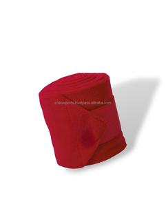 Meilleurs pansements de cheval en tissu polaire blanc durables et équestres produits de sport en gros pour les bandages d'équitation - Product Image 3