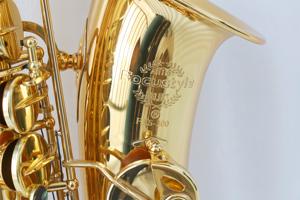 Saxophone Alto à vent OEM <span class=keywords><strong>Saxofon</strong></span> Saksofon Saksafon étui pour saxophone chinois embouchure couleur Mib tonalité Eflat jaune cuivre laiton - Product Image 5