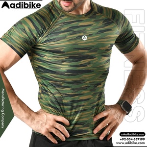 2025 Sublimación Calidad Premium Compresión Hombres Fitness Usa Fabricantes de ropa deportiva personalizada - Product Image 5