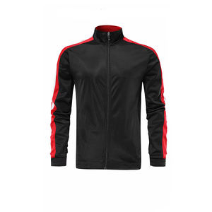 Conjunto de chándal cortavientos de poliéster personalizable para hombre, ropa de calle de invierno con cremallera a prueba de viento, pantalones cortos cortavientos con servicio OEM - Product Image 3