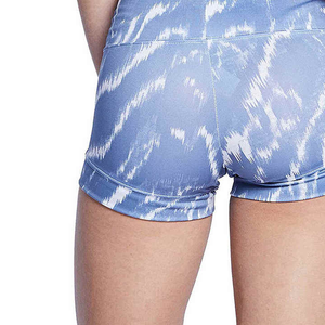 Short de yoga athlétique de qualité supérieure taille haute coupe confortable tissu à séchage rapide et lisse style de mobilité maximale conception à motif solide - Product Image 5