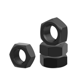 <b>Black</b> Oxide Hexagon <b>Nuts</b> DIN934 Carbon Steel Metric Coarse Thread ISO 4032 Class 8.8 <b>Bolt</b> Fasteners <b>Black</b> Oxide Hardware - Product Image 5