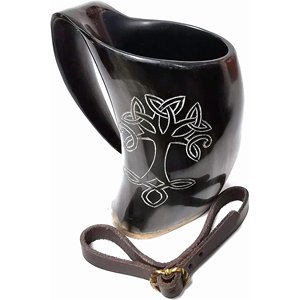 Standard Quality Handmade Horn <b>Mug</b> for Home Hotel and Restaurant Use From Indian Supplier at Wholesale Price Best Quality - Product Image 4