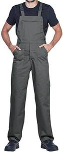 Estilo de otoño, babero grueso, mono de trabajo, impermeable, a prueba de viento, algodón, poliéster, transpirable y patrón sólido, pantalones teñidos, suministro ODM - Product Image 4