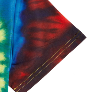 100% coton été Tie Dye T-Shirt pour hommes respirant séchage rapide avec coupe surdimensionnée - Product Image 2