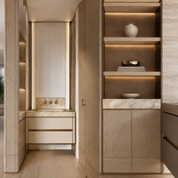 Service complet de design d'intérieur et d'approvisionnement en mobilier pour les projets d'appartements, d'hôtels et de villas de luxe