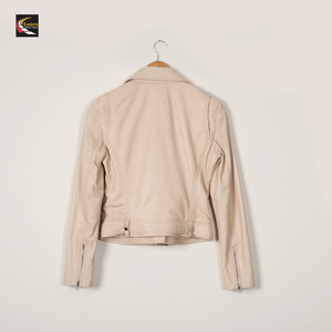 Chaquetas de cuero de moda para mujer Venta al por mayor Pedidos a granel Suministro de fábrica - Product Image 4