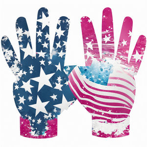 100% gants de Football américain de haute qualité conçoivent votre propre logo uniforme de Football américain imprimé personnalisé - Product Image 2