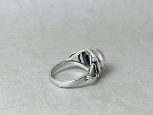 Anillo de cuarzo rosa Natural moderno de moda, anillos de piedras preciosas de Plata de Ley 925, joyería de plata hecha a mano, precio de fábrica al por mayor - Product Image 4