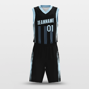 Ensemble de maillots de basket-ball Vêtements de sport respirants avec sublimation personnalisée Uniformes de basket-ball personnalisables disponibles - Product Image 3