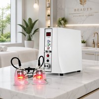 Máquina de Ventosas Eléctrica Portátil para Levantamiento de Senos, Contorno Corporal, Moldeado Corporal, Equipo de Salón y Spa
