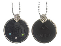 Pendentif en forme de croix quantique EMF, bijoux énergétiques en gros, pierre brute noire en graphite de météorite naturelle, aérolite, environnemental