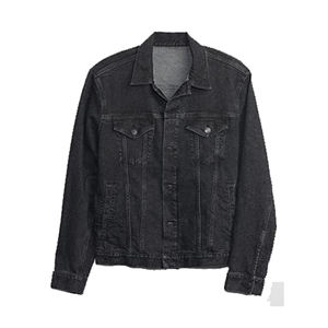 ทำโลโก้ของคุณเอง แจ็คเก็ตยีนส์ราคาถูก ขายดี โลโก้พิมพ์อย่างมืออาชีพ แจ็คเก็ตยีนส์คุณภาพดีสำหรับผู้ชาย - Product Image 3