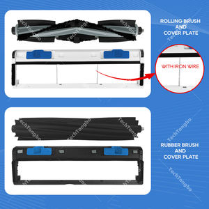 1 pieza apta para Ecovacs Debot X2 Omni / X2 / X2 <span class=keywords><strong>Pro</strong></span> / X2 <span class=keywords><strong>Pro</strong></span> Plus / De86 aspiradora robótica cubierta de rodillo principal accesorios de repuesto - Product Image 6