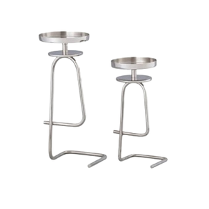 Bougeoir hexagonal moderne en métal de luxe Finition de manteau de poudre noire Décoration intérieure élégante Styliste Conception de foudre pour mariage - Product Image 2