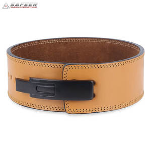 เข็มขัดยกหนังลายผักเมล็ดพืชยอดนิยมอุปกรณ์ออกกำลังกายยิมฟิตเนสมาตรฐานความปลอดภัยสูง - Product Image 2