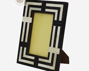 Cadre photo en corne naturelle de qualité supérieure, style viking, pour la décoration de la maison et du bureau, disponible à la vente - Product Image 6