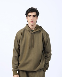 Sweat-shirt à capuche à manches patchwork unisexe épais et lourd en polaire vierge 2025 New Fashion Top Quality Manufacturer - Product Image 6