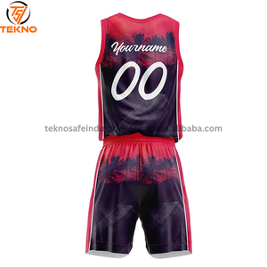 Nouveaux ensembles d'uniformes de basket-ball de sublimation de produit chaud nouveaux maillots et shorts de basket-ball d'entraînement de vêtements de sport entretenus par OEM - Product Image 5