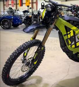 Bicicleta Eléctrica 2025 Light Bee X Nueva en Verde Salvia, 8000 W, 60 V, Grado Industrial, Compatible con DIY, Económica - Product Image 3