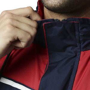 Vestes de pluie d'extérieur en nylon pour hommes, vestes de pluie à capuche en maille intérieure de couleur unie pour hommes - Product Image 6