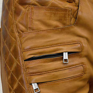 กางเกงหนังปักลายแบบพรีเมียมสั่งทำพิเศษ น้ำหนักเบา ระบายอากาศได้ดี เป็นมิตรกับสิ่งแวดล้อม กางเกงแฟชั่นผ้าแคนวาส วิธีการถักทอแบบนิตติ้ง ขายส่ง - Product Image 5