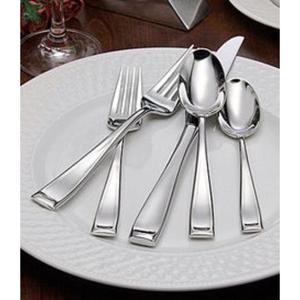 Juego de Cubiertos de acero inoxidable con un diseño minimalista elegante y una superficie similar a un espejo pulido resistente a la corrosión - Product Image 4