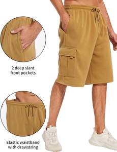 Custom Brand Gym Jogger Sweat Shorts Summer Fleece Cotton Sweat Short <b>Pants</b> 2025 Streetwear Causal Sweat gym Shorts - Product Image 5