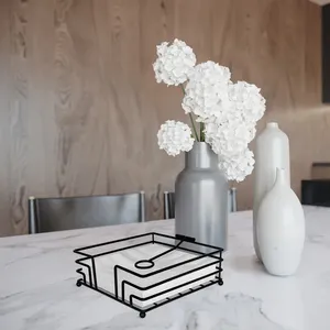 Customizable Modern Lightweight <b>Mirror</b> Polish Stainless Steel Handmade Napkin Holder Top <b>Tabletop</b> Tissue Box Custom Logo for - Product Image 1