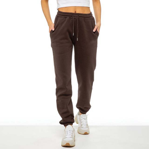 Wholesale Summer Sweatpants 100% Cotton Baggy Style Jogger Pants with Custom Logo Green Sportswear <b>Trousers</b> Women <b>Winter</b> Workout - Product Image 1