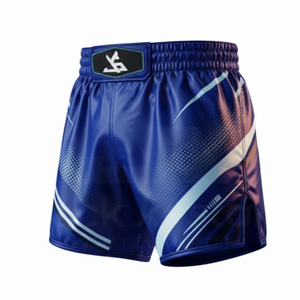 Shorts de boxe de style urbain OEM, vente en gros, tissu en maille personnalisé pour garçons, shorts MMA personnalisés pour hommes, nouveau design pour adultes - Product Image 3