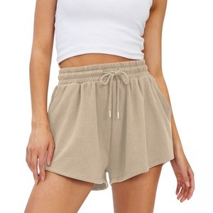 Pantalones Cortos Deportivos para Mujer, para Correr, Gimnasio, Entrenamiento, Verano, Algodón, con Bolsillos, Ropa Casual para Senderismo - Product Image 1