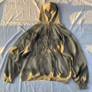 Street Trend Gothic Punk <b>Hip</b> Hop Fashion Zipper Embroideries Men's Hoodie - Product Image 4