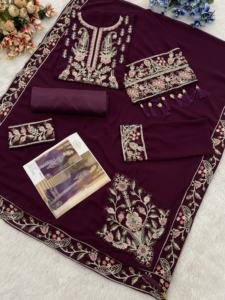 Costumes pakistanais de créateurs les plus vendus pour les mariages et les festivals, disponibles à prix de gros, costume de luxe - Product Image 6