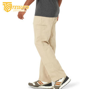 Pantalon cargo 100% coton de haute qualité pour hommes pantalons longs pour l'extérieur tactique décontracté style sportif teint en laine moyenne quantité minimale de commande bas - Product Image 2