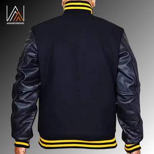 แจ็กเก็ตแขนยาวคอปกตั้งของผู้ชายเสื้อแจ็คเก็ตแนวสตรีทผ้าฟลีซกันลมระบายอากาศได้ดีปรับแต่งสีได้สำหรับฤดูหนาว - Product Image 2