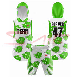 Conjunto de uniforme de fútbol transpirable 7v7 con logotipo personalizado, equipo de fútbol reversible de talla grande cómodo, incluye métodos de impresión digital - Product Image 4