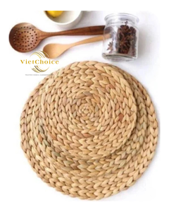 Meilleure vente VietChoice 100% naturel écologique peint à la main minimaliste jacinthe d'eau napperon en gros personnalisation OEM ODM - Product Image 3