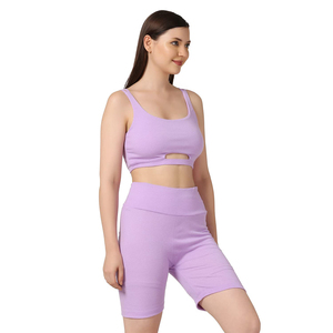 Custom OEM Seamless Yoga Set for Women for Impact Sports <b>Bra</b> Scrunch Butt Legging Breathable Workout Gym Suit - Product Image 4