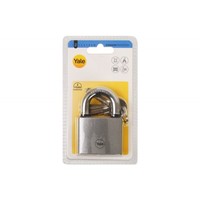 Cadenas à anse en fer YALE Y111S/60/132/1, Argent (Emballage blister)