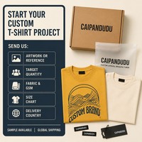 T-shirt pour homme à motif personnalisé, manches courtes, col rond, coupe classique, jaune imprimé, tee-shirt décontracté, streetwear