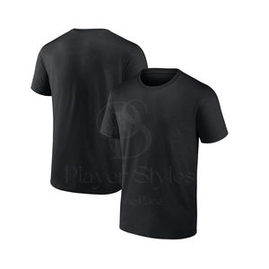 Streetwear personnalisé pour hommes T-shirt décontracté de haute qualité en tissu tricoté biologique Crop Boxy Fit T-shirt en coton épais en polyester/coton - Product Image 6