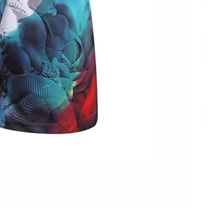 Pantalones cortos informales para correr para hombre, para gimnasio, deportes, transpirables, para entrenamiento físico, con cordón bordado, estampado antiarrugas medio - Product Image 3