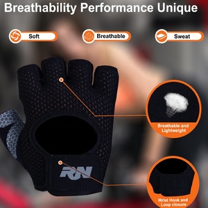 Guantes de levantamiento de pesas 2026 con función antideslizante para entrenamiento físico, protección de Palma, guantes de Fitness para levantamiento de pesas - Product Image 6