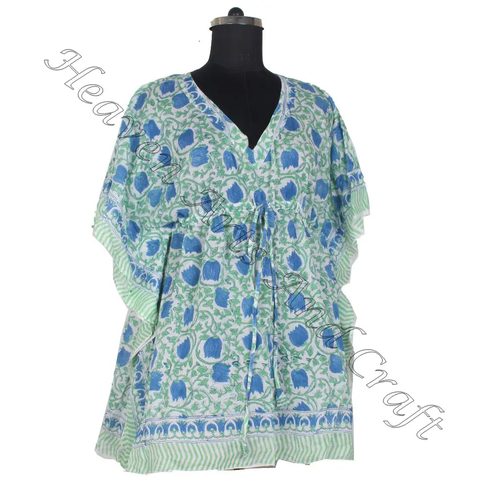 2023 gran oferta caftán corto Batik africano vestidos de talla grande para mujeres fabricante de ropa de mujer diseñador Kimono de algodón indio