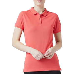 Polo à col pour femme-sur mesure avec une coupe régulière, des options de couleur unie et un tissu doux et sec pour une garde-robe élégante et polyvalente - Product Image 5